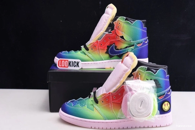 HYPE HIGH DC3481-900 X J JORDAN 1 AIR OG BALVIN 0630